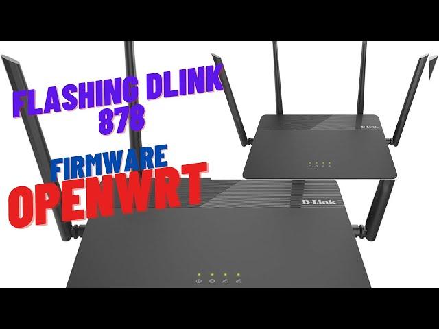 FLASH/INTSAL OPENWRT DI ROUTER D-LINK DIR878