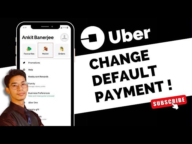 Change Default Payment method to Uber Cash on iPhone app !