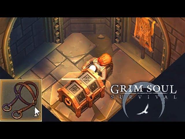 GRIM SOUL НАШЕЛ УЗДЕЧКУ ДЛЯ ЛОШАДИ | ЗАЧИСТКА ВТОРОГО УРОВНЯ ПОДЗЕМЕЛЬЯ