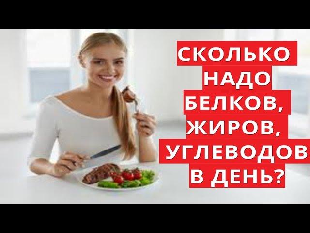 Сколько в день белков, жиров и углеводов. Белки, жиры и углеводы соотношение в рационе