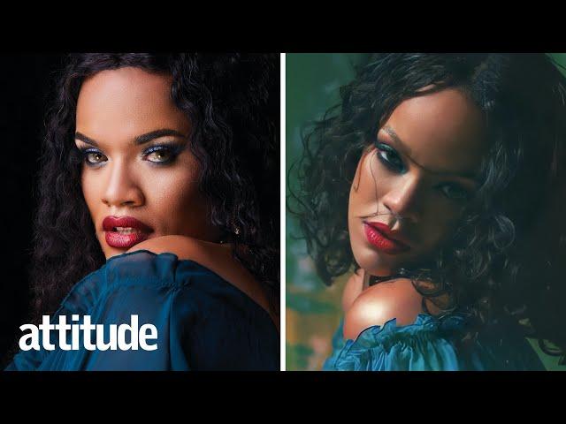 Rihanna impersonator Rileasa Slaves on RiRi's connection to the LGBTQ community