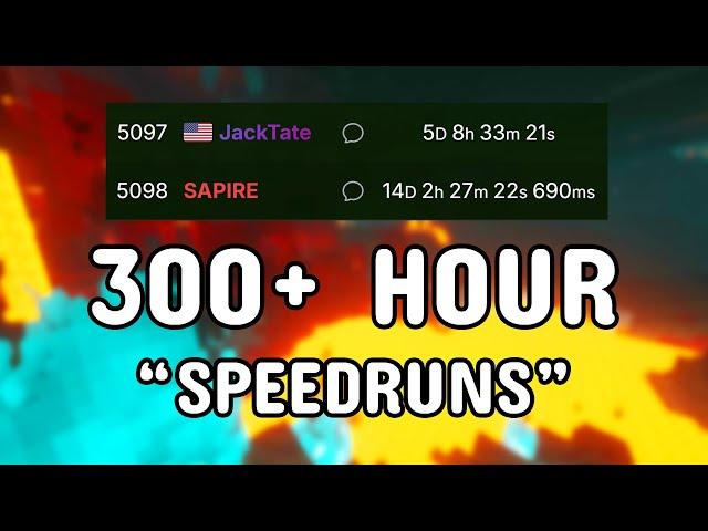 RETURNING to the SLOWEST Minecraft Speedruns (and other runs)