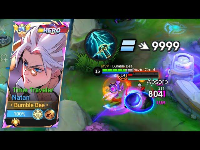 NATAN AFTER NERF THE DAMAGE IS STILL SICK NATAN'S BUILD AFTER THE LATEST NERF #mobilegends #mlbb#fyp