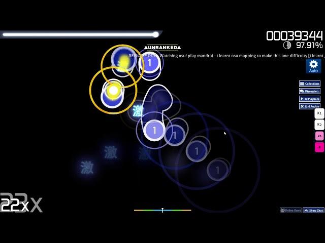 i learnt osu!mapping to make this one difficulty