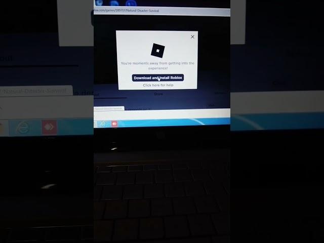 how to play Roblox on laptop (hp window 7 only)