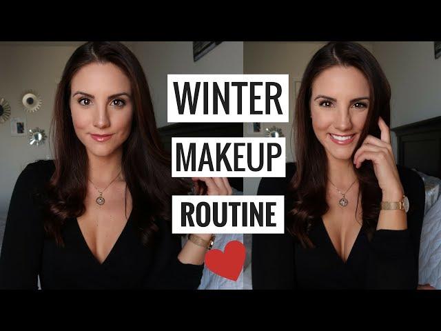 MY EVERY DAY WINTER MAKEUP ROUTINE | Molly J Curley