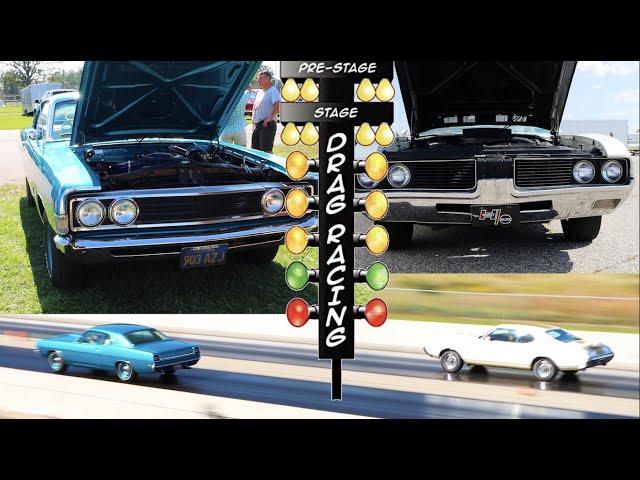 1969 Ford Cobra vs 1969 Hurst Olds | Pure Stock Drag Race