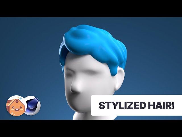 Easily Create Stylized Hair | A Happy Toolbox Tutorial