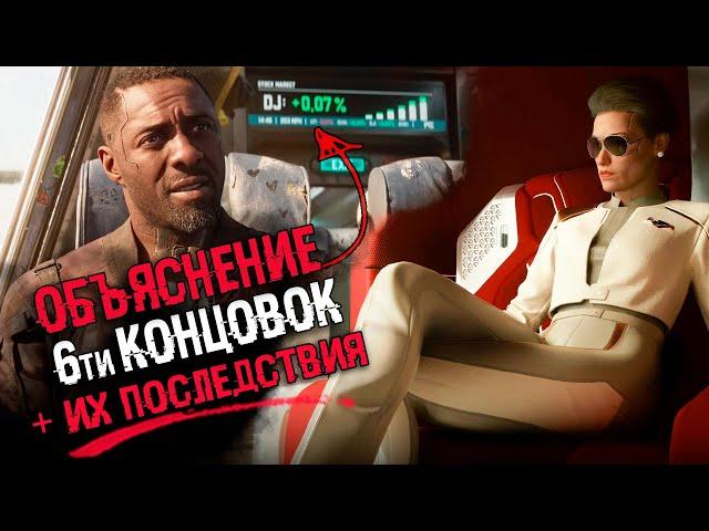 ОБЪЯСНЕНИЕ СЮЖЕТА И КОНЦОВКИ  Cyberpunk 2077: Phantom Liberty | СЮЖЕТ, ВСЕ КОНЦОВКИ И ПОСЛЕДСТВИЯ