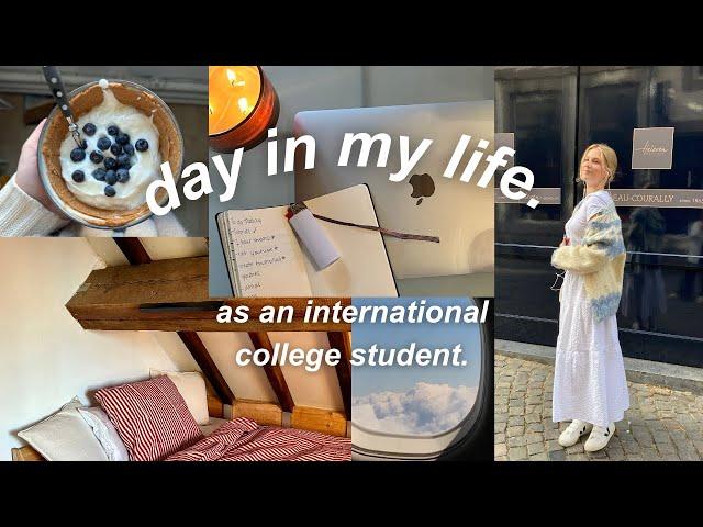 maastricht student day in the life | cooking, studying, working out, painting & more