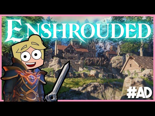  Building an EPIC Base in Enshrouded w/ Tango, Keralis & Xisuma! #AD