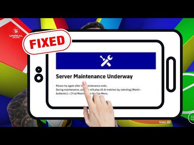 Как исправить техническое обслуживание сервера в eFootball 2025 | Ведется обслуживание сервера