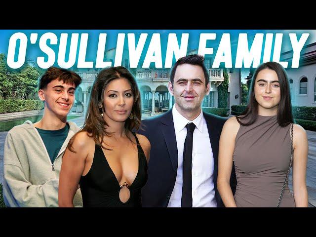 Ronnie O'Sullivan Family [Parents, Wife, Children]