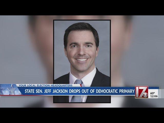 NC Sen. Jeff Jackson ends US Senate campaign, endorses Beasley