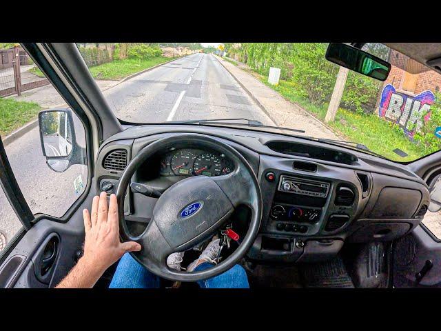 2006 Ford Transit (2.0 TD 125 hp) | POV Test Drive #2420 Joe Black