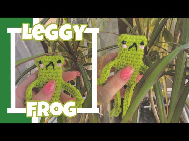 LEGGY FROGGY из Pinterest (крючком) ТУТОРИАЛ