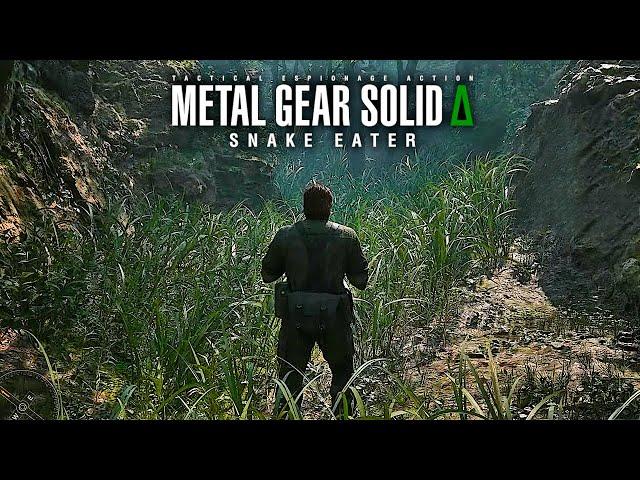 Metal Gear Solid Delta Snake Eater NEW Gameplay Demo 4K (2025)