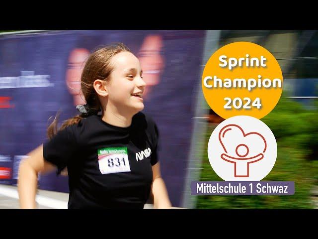SprintChampion 2024: Ein fantastisches Sportevent für unsere Mittelschule 1!