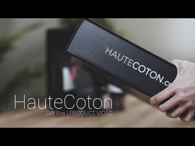 HauteCoton Gift Box | Product Video | Edmonton Video Production