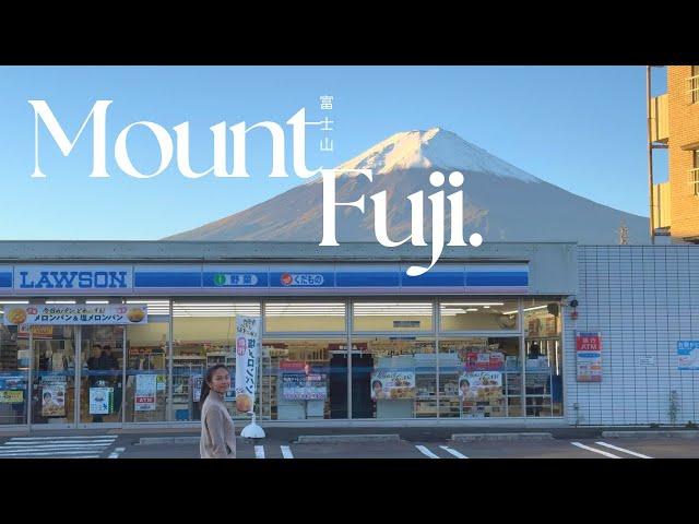  Mount Fuji Vlog | Lake Kawaguchi, Arakurayama Sengen Park, Gotemba Shopping & Instagram Spots etc