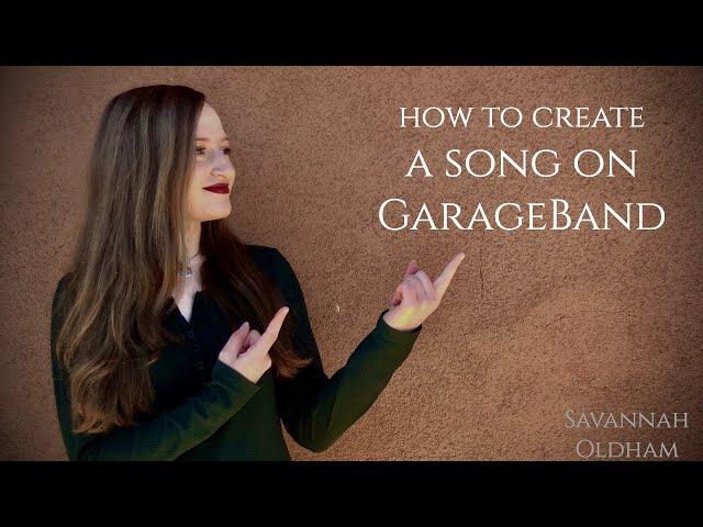 How to record a song on GarageBand using GarageBand tracks | Includes some of my top tips