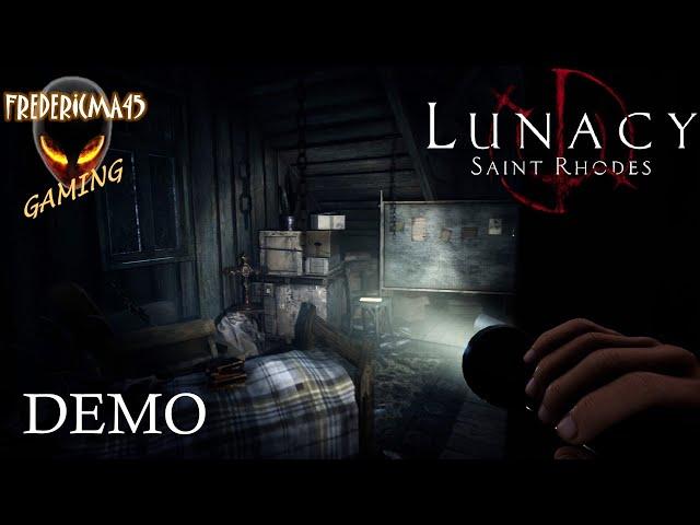 Lunacy: Saint Rhodes FULL DEMO Walkthrough (first-person survival horror game)