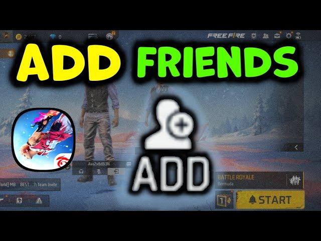 How To Play with Friends in Free Fire