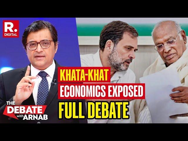 Debate With Arnab: Kharge Raises Alarm Over Rahul Gandhi's 'Khata-Khat' Economics