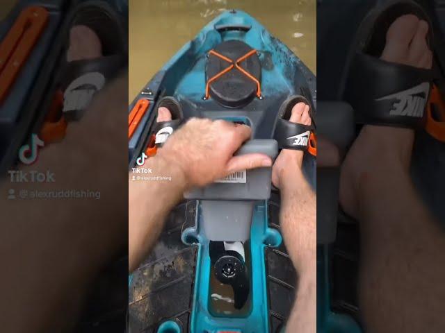 CRAZY MOTORIZED KAYAK! #Shorts