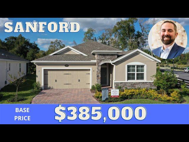 Sanford New Homes I Cadence Park I M.I Homes, Huntington Model