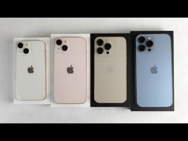 Unboxing Every iPhone 13!