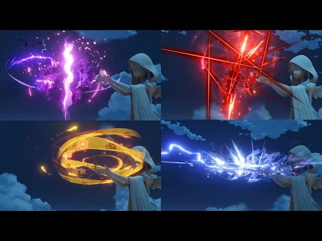 All Characters Elemental Burst Animation (till 4.7) 【Genshin Impact】