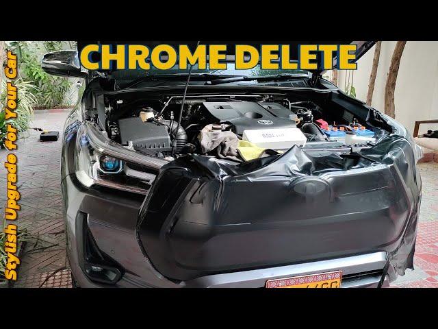 Chrome Delete: A Stylish Upgrade for Your Car