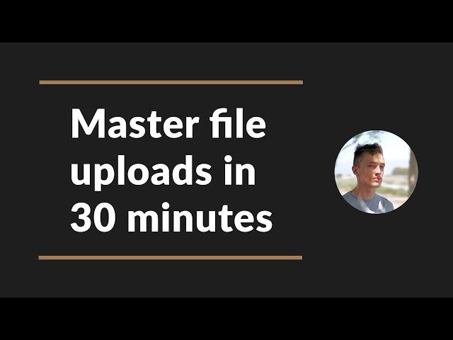 Learn how to uploads files in Node.js and React.js with Formidable in 30 minutes