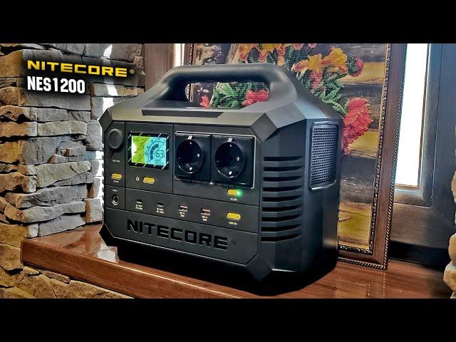 Новинка 2023/Портативная электростанция Nitecore NES1200/Portable power station