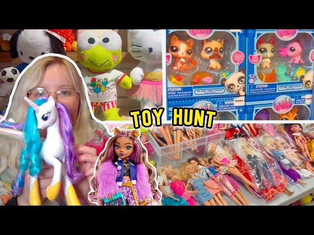 MEGA TOY HUNT! MLP, Monster High, LPS, Build a Bear, MORE!