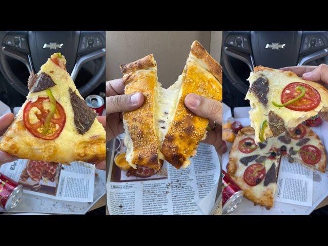 American Pizza | Royal Anor suvi | ASMR FOOD