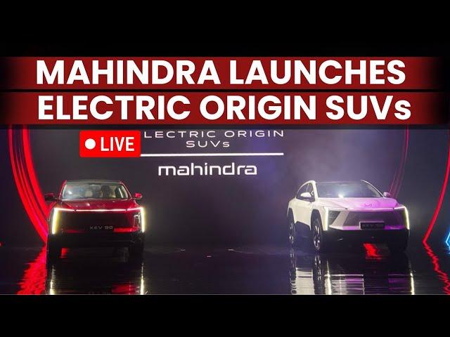 Mahindra XEV 9E Launch LIVE | Mahindra Launches Electric Origin SUVs: BE 6e & XEV 9e