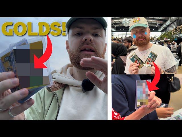 INSANE PULL! GAVE AWAY A PACK AT A LONDON CARD SHOW & A KID HITS THE CHASE CARD + PICKUPS