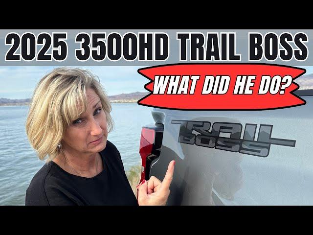 2025 Chevrolet 3500HD LTZ Turbo Diesel Z71 Trail Boss// The Ultimate RV Tow Vehicle