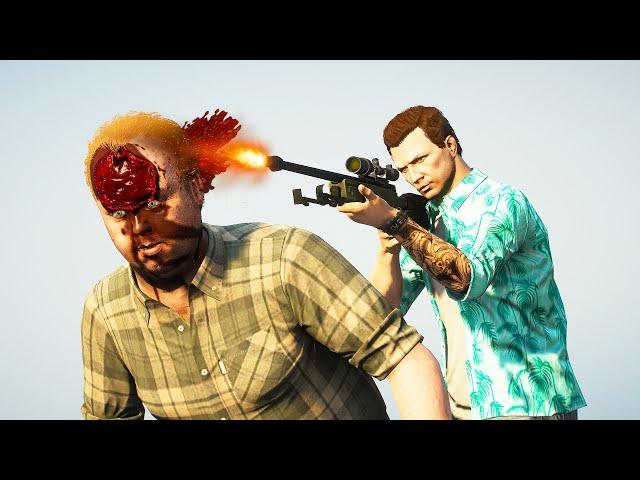 GTA 5 PC: REALISTIC DEATHS 60FPS (EUPHORIA RAGDOLL OVERHAUL) #170