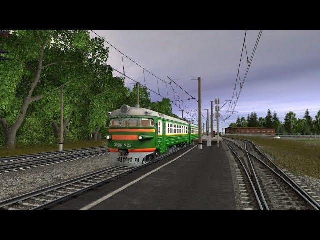 Запуск ЭР2К-925 в trainz 2012