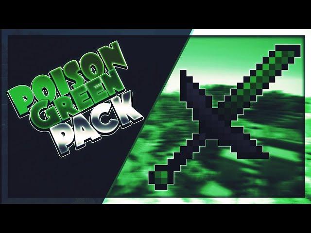  Minecraft PvP Texture Pack - Poison Green Pack [32x] [FPS+] [NO LAG] [1.7/1.8] 