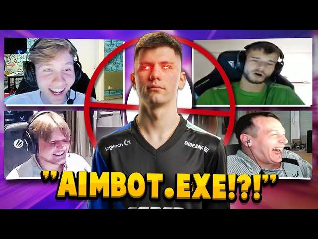 CS Pros React To HEADSHOT KING B1T Plays