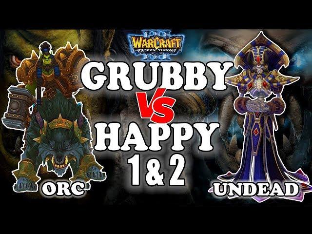 Grubby | "Grubby vs Happy - Game 1 & 2" | Warcraft 3 | ORC vs UD