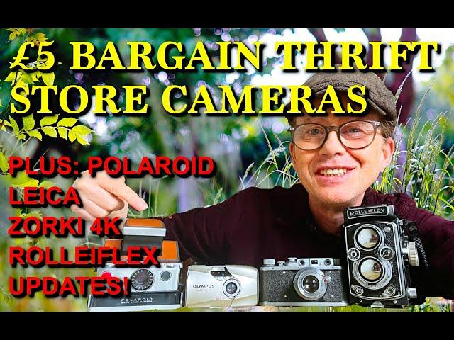 More CHEAP £5 Thrift Store Camera BARGAINS!