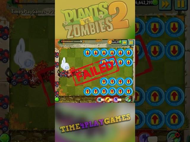 Citron, Bzzz Button, Threepeater - Every Plants With Power UP! PvZ 2 Gameplay #shorts