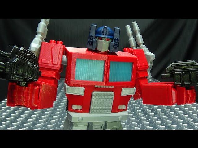 Printformers POWERMASTER OPTIMUS PRIME (Marvel Comics Ver.): EmGo's Transformers Reviews N' Stuff