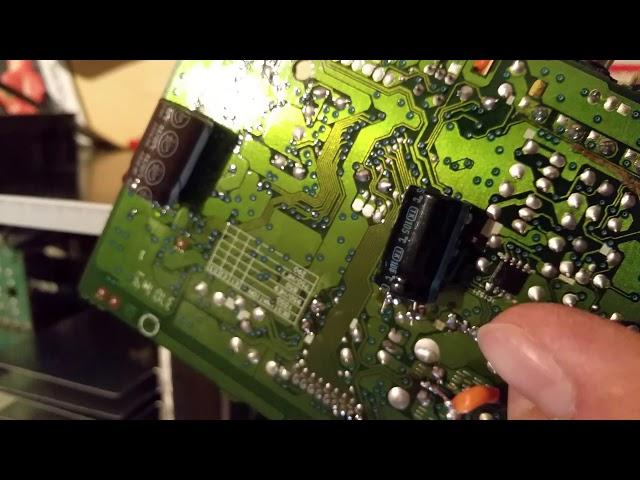 Panasonic Receiver SA-HE7 Fehler F70 reparieren / how to fix error F70