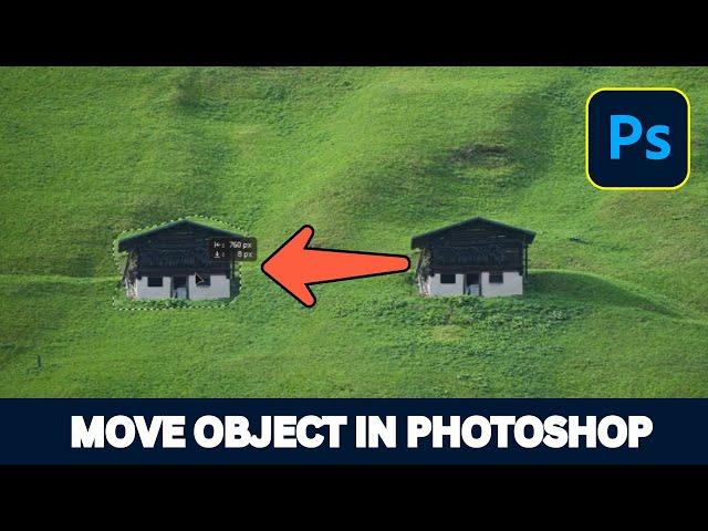 CONTENT AWARE MOVE TOOL How to move object in Photoshop – Quick, Simple Steps -  2024